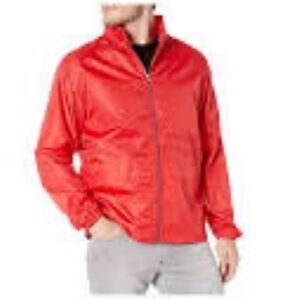 Ralph Lauren Men's Vibrant Red Windbreaker